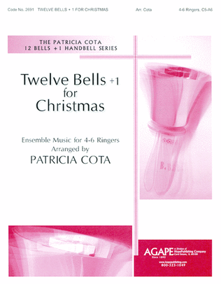 Book cover for Twelve Bells +1 for Christmas (4-6 Ringers, C5-A6)