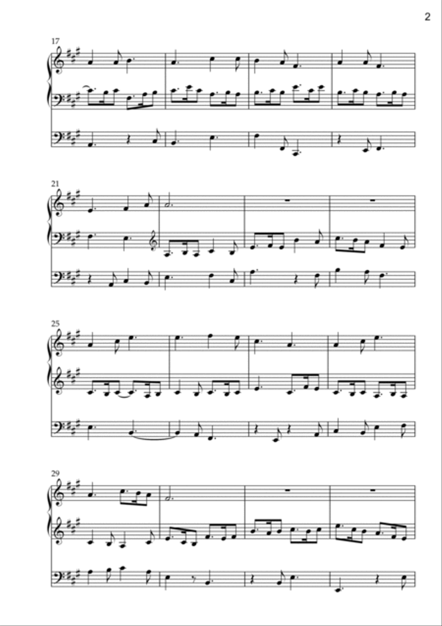 Lent Organ Music, Vol. 1 by Vidas Pinkevicius Organ Solo scores gallery preview page 3