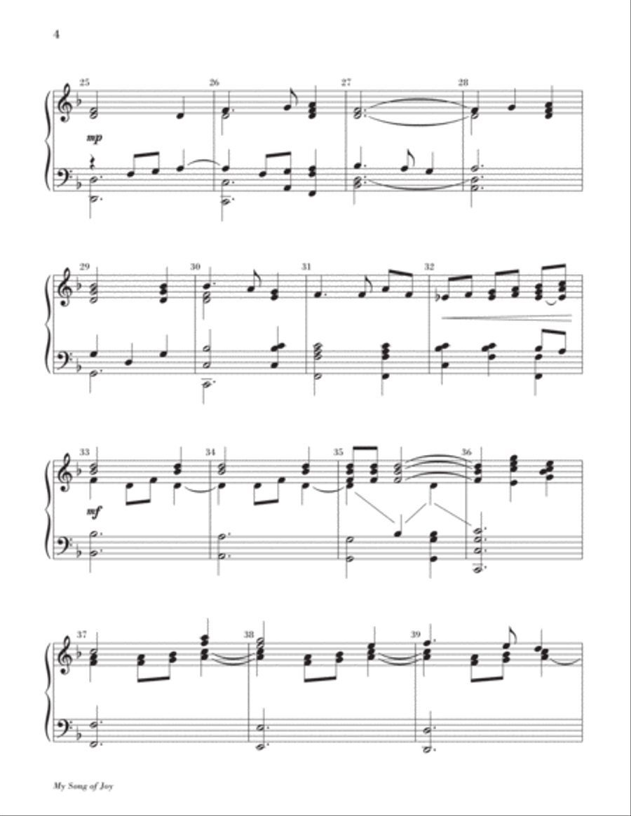 My Song of Joy (Erin's Lullaby) 5-Octaves scores gallery preview page 4