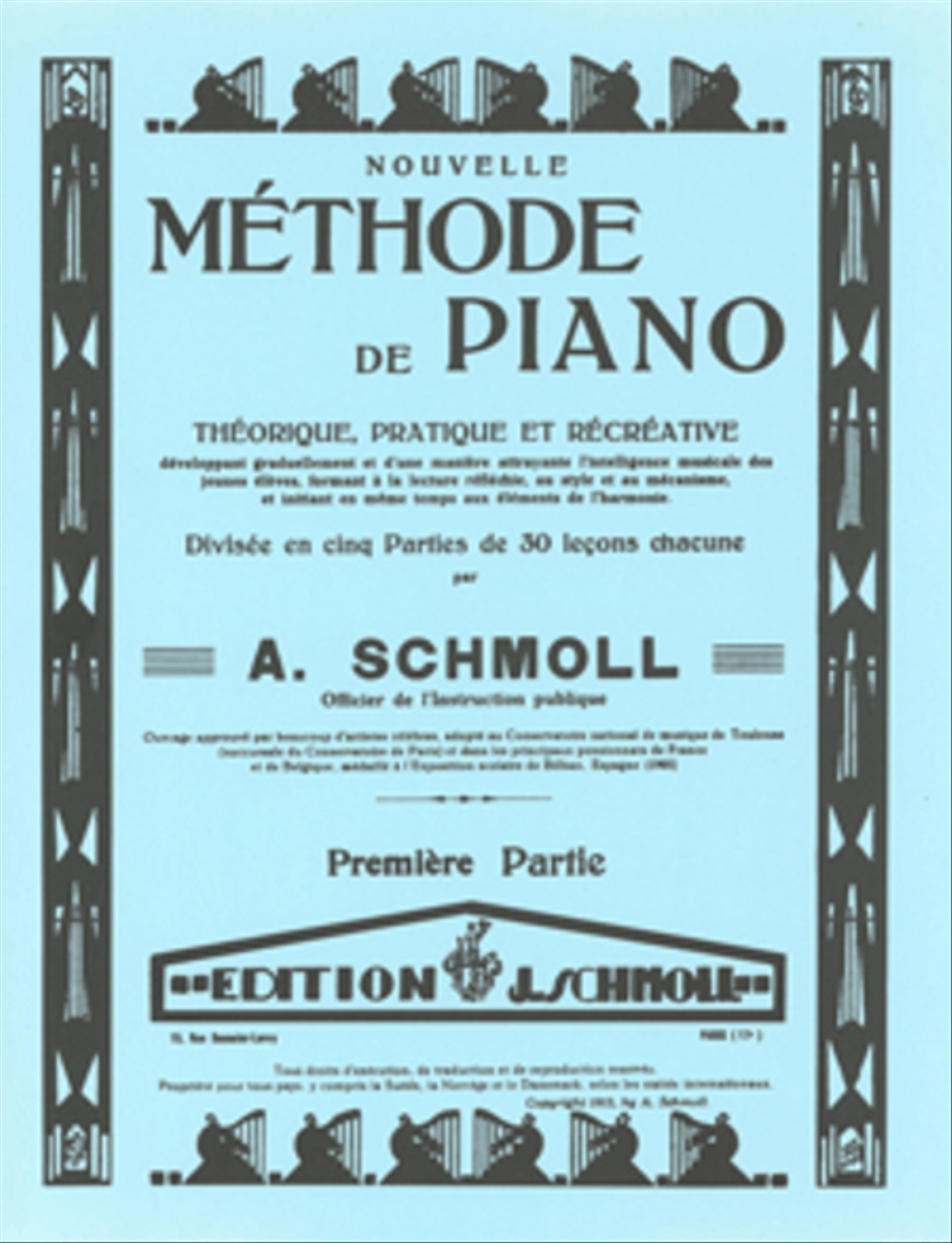 Methode de piano - Volume 1 Piano Method scores gallery preview page 1