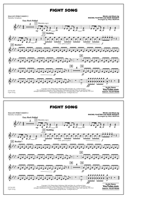 Fight Song (arr. Paul Murtha) - Mallet Percussion 2