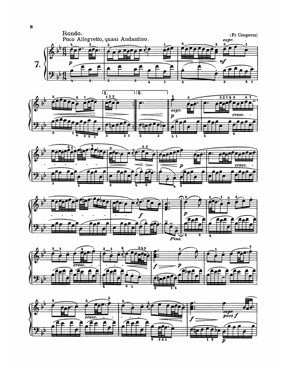 Bach: Twenty Easy Pieces from the Anna Magdalena Notenbuch