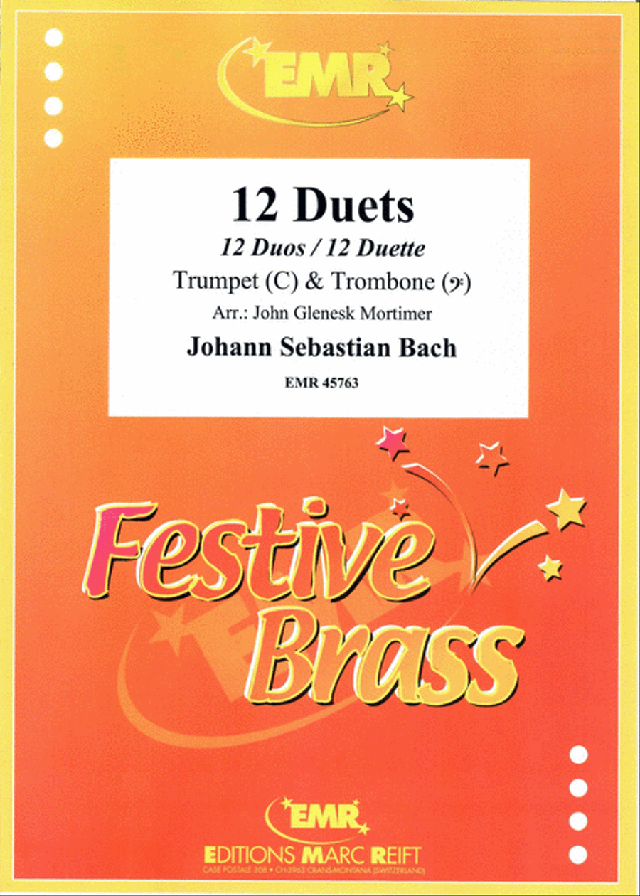 12 Duets 12 Duets Trombone scores gallery preview page 1