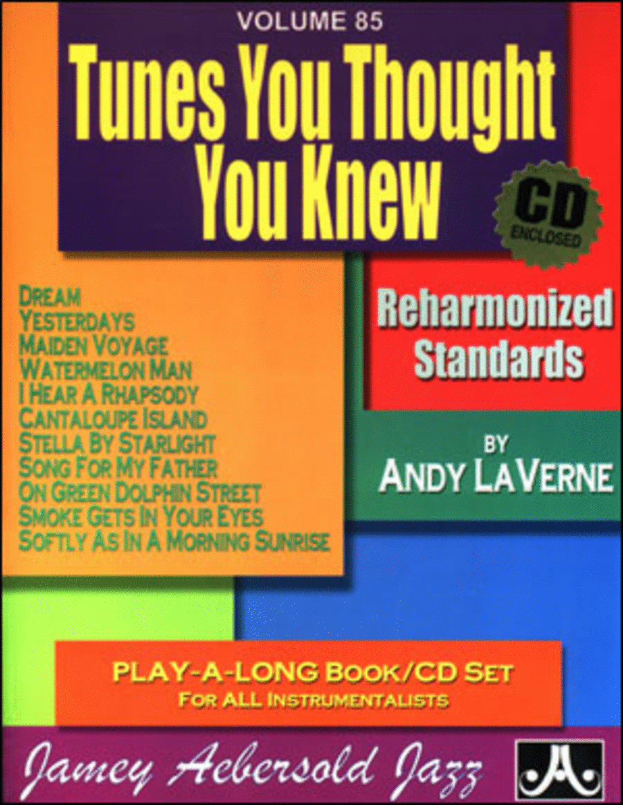 Volume 85 - Tunes You Thought You Knew - Reharmonized Standards Voice scores gallery preview page 1