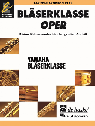 Book cover for BläserKlasse Oper - Baritonsaxophon