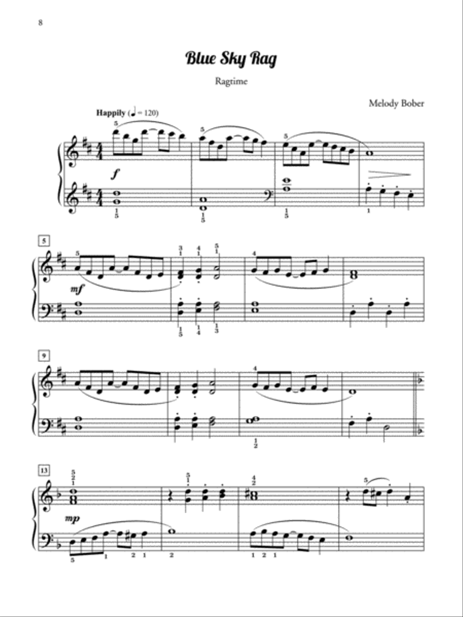 A Perfect 10, Book 3 Piano Solo scores gallery preview page 6