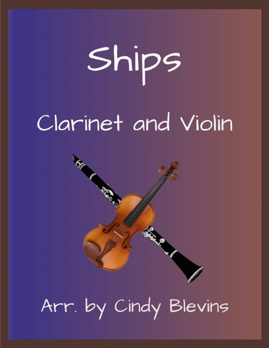 Ships Clarinet scores gallery preview page 1