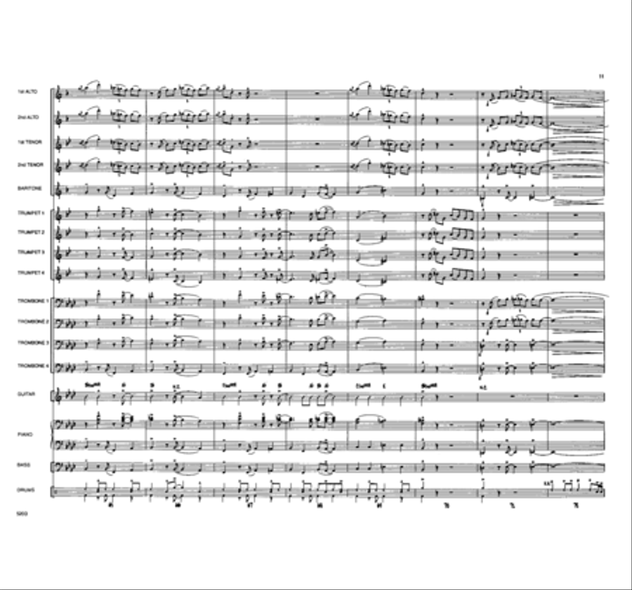 Abracadabra! Abracadabra! Jazz Ensemble scores gallery preview page 10
