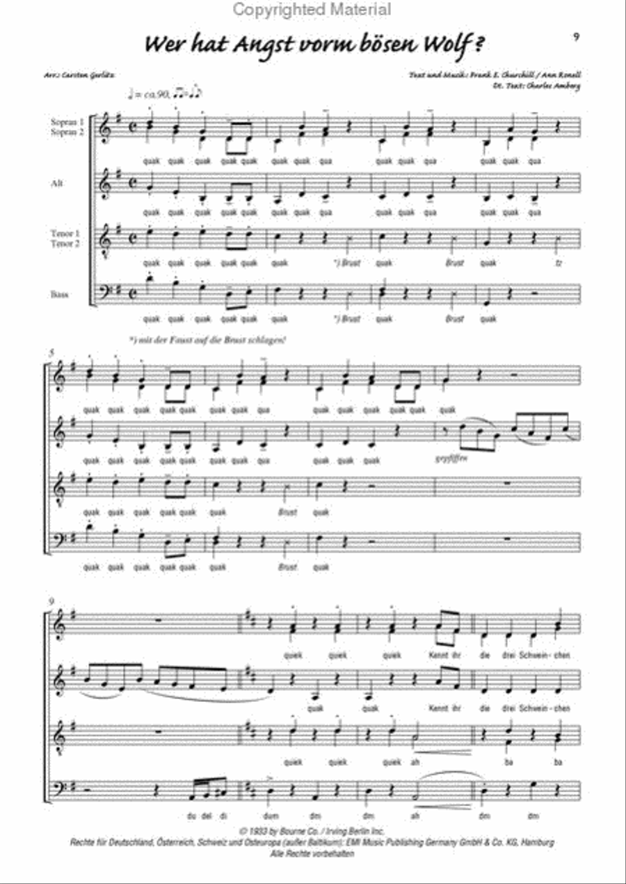 Kabinettstuckchen Kabinettstuckchen A Cappella scores gallery preview page 6