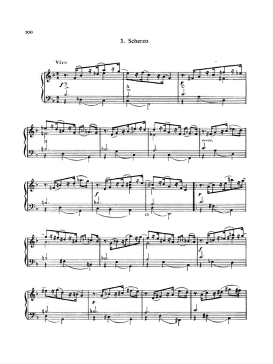 Rimsky-Korsakov: Piano Solos, Volume II Piano Solo scores gallery preview page 1
