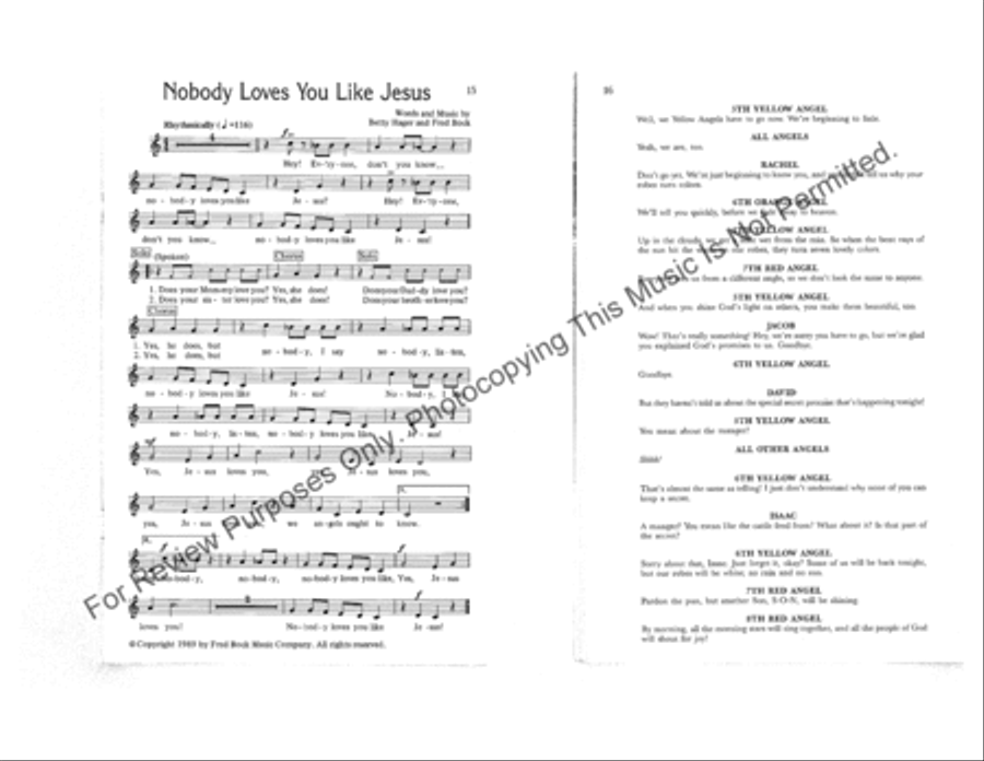 God's Rainbow Promises of Christmas Children's Choir scores gallery preview page 9