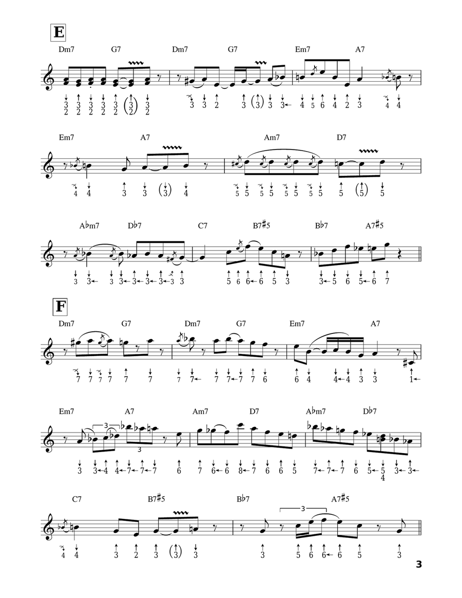 Satin Doll (arr. Will Galison) Harmonica scores gallery preview page 3