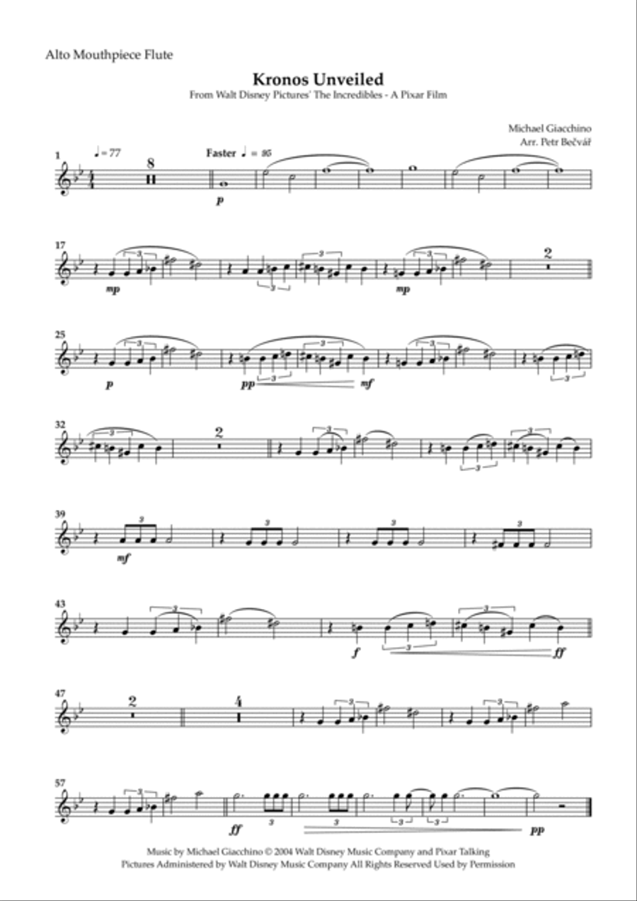 Kronos Unveiled Large Ensemble scores gallery preview page 3