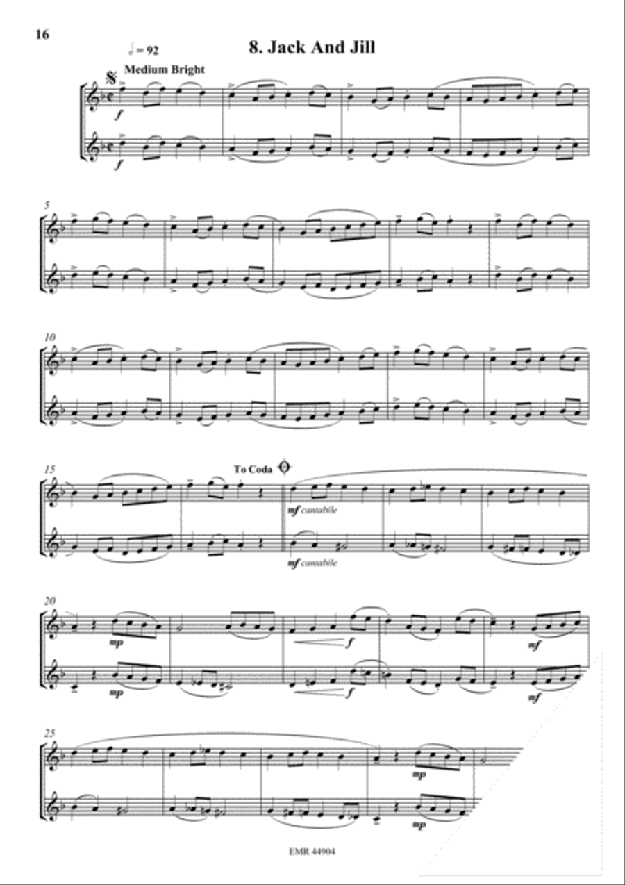 8 Happy Pieces Cornet scores gallery preview page 10