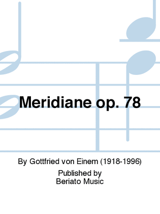 Meridiane op. 78