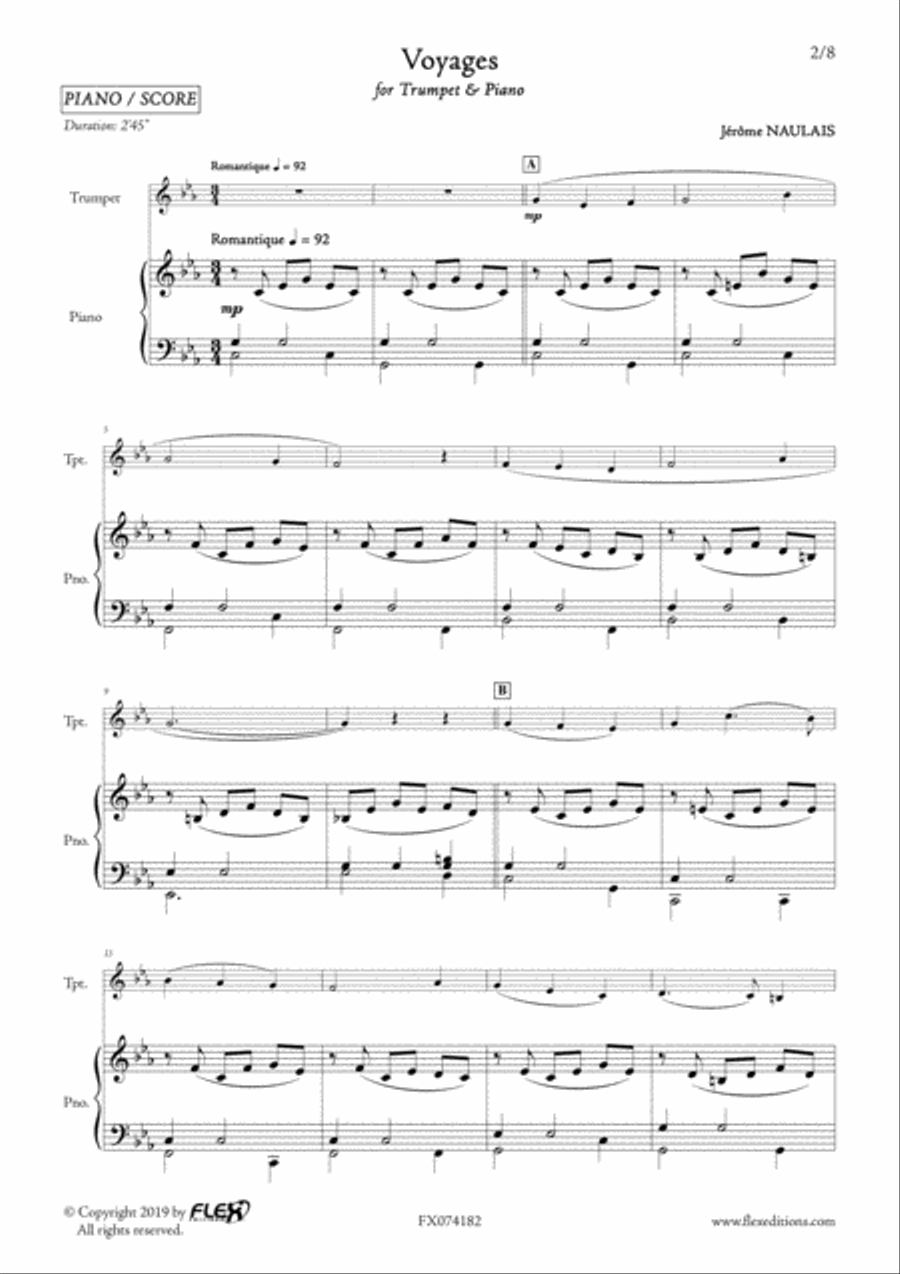 Voyages Cornet scores gallery preview page 3