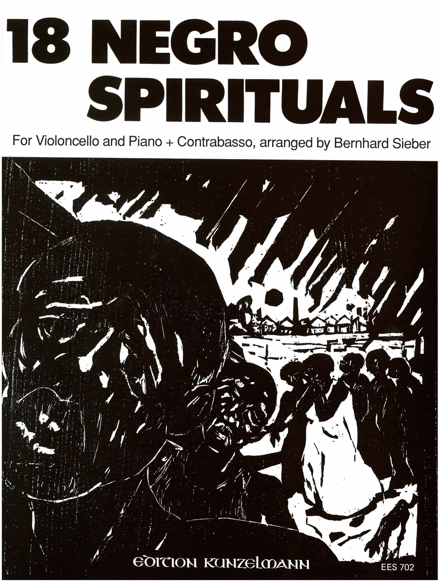 18 spirituals 18 spirituals Cello scores gallery preview page 1