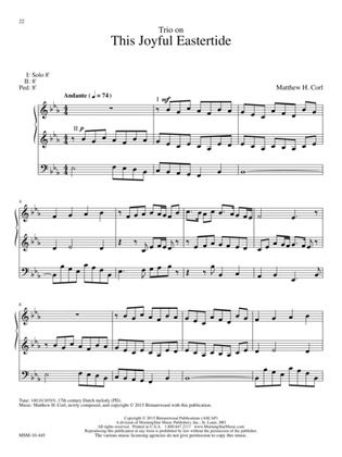 Trio on This Joyful Eastertide (Downloadable)