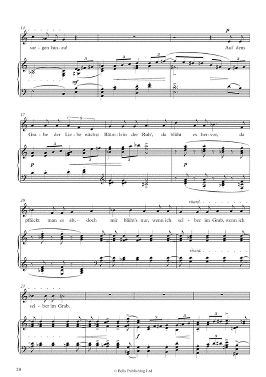 Mit Myrten und Rosen, Op. 24 No. 9 (C Major)
