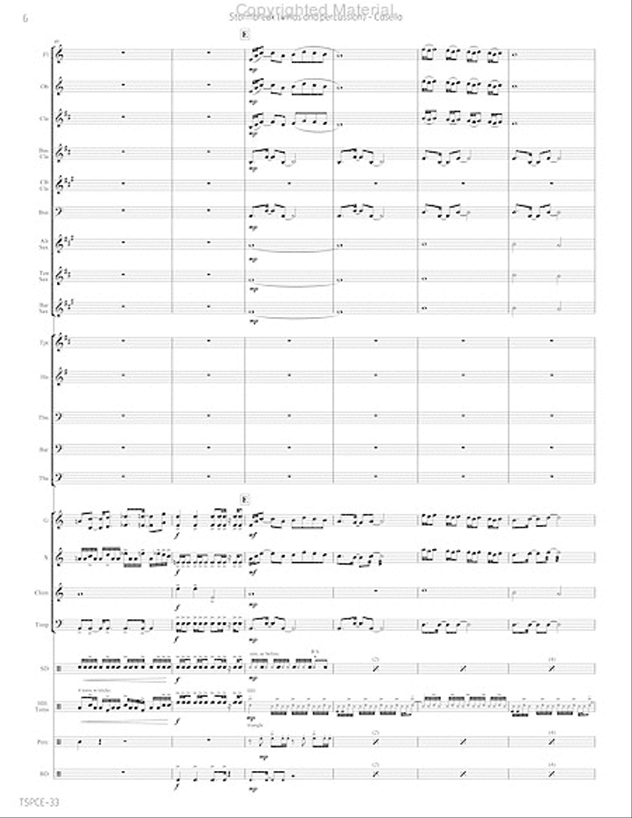 Stormbreak Percussion Ensemble scores gallery preview page 11