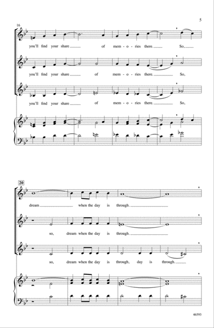 Dream Choir scores gallery preview page 4