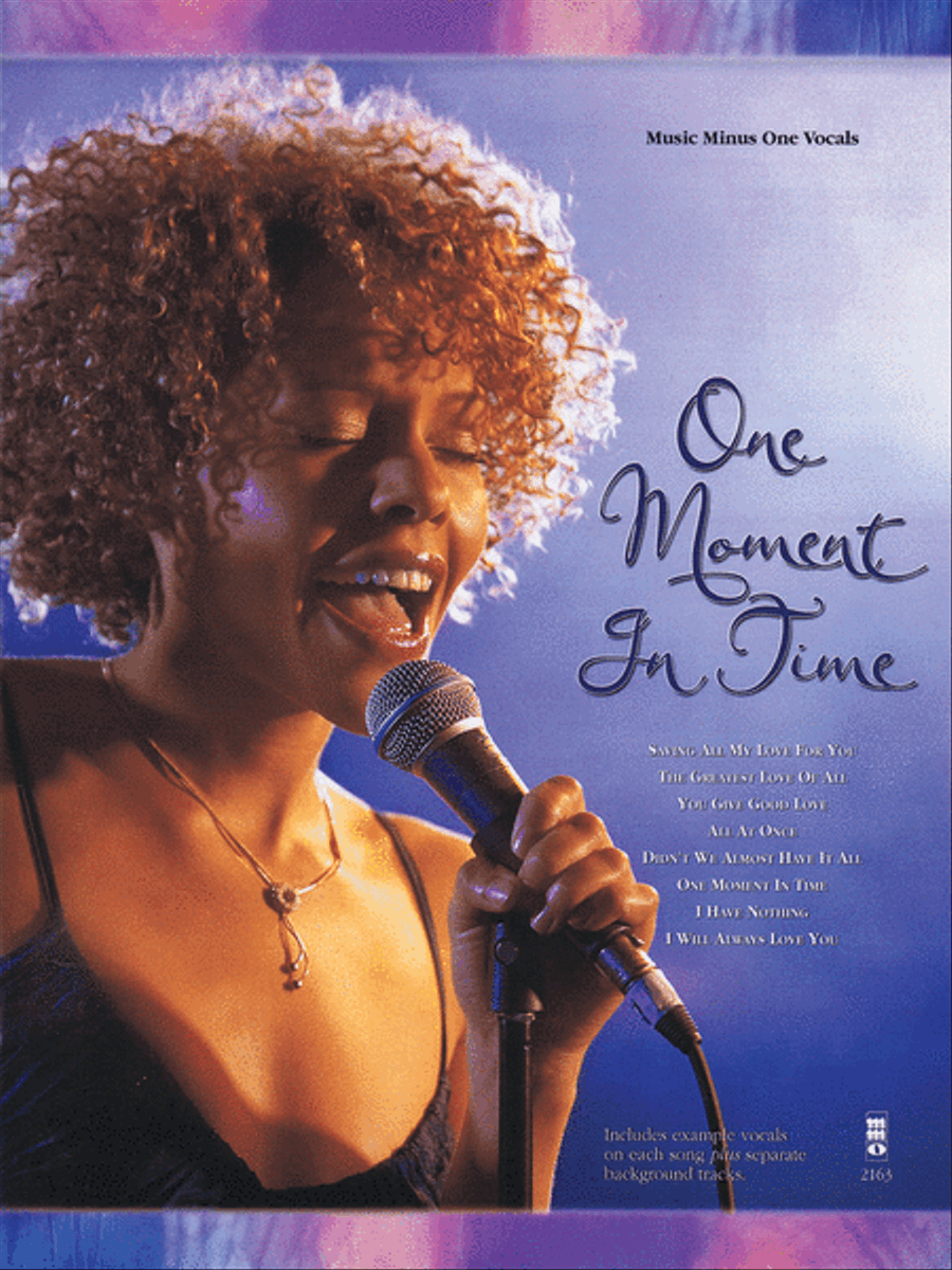 One Moment in Time Voice scores gallery preview page 1