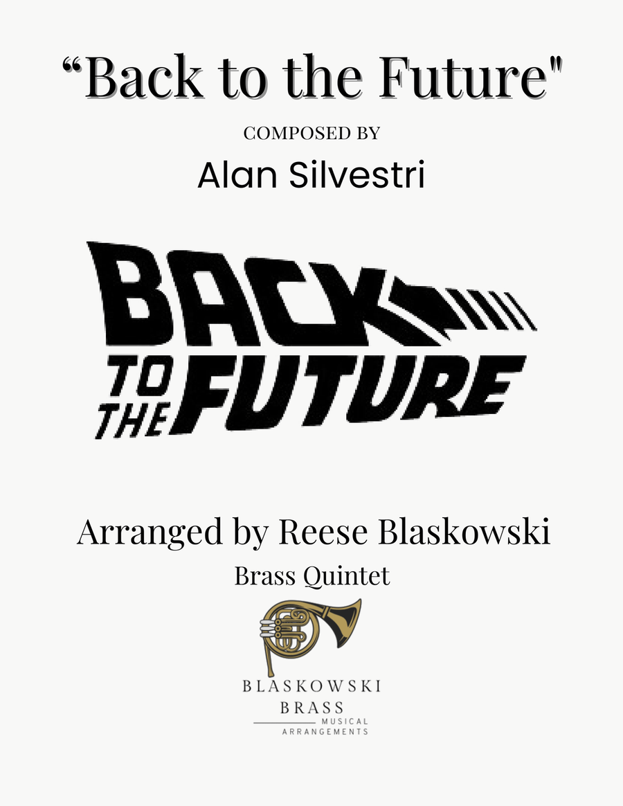 Back To The Future Brass Quintet scores gallery preview page 1