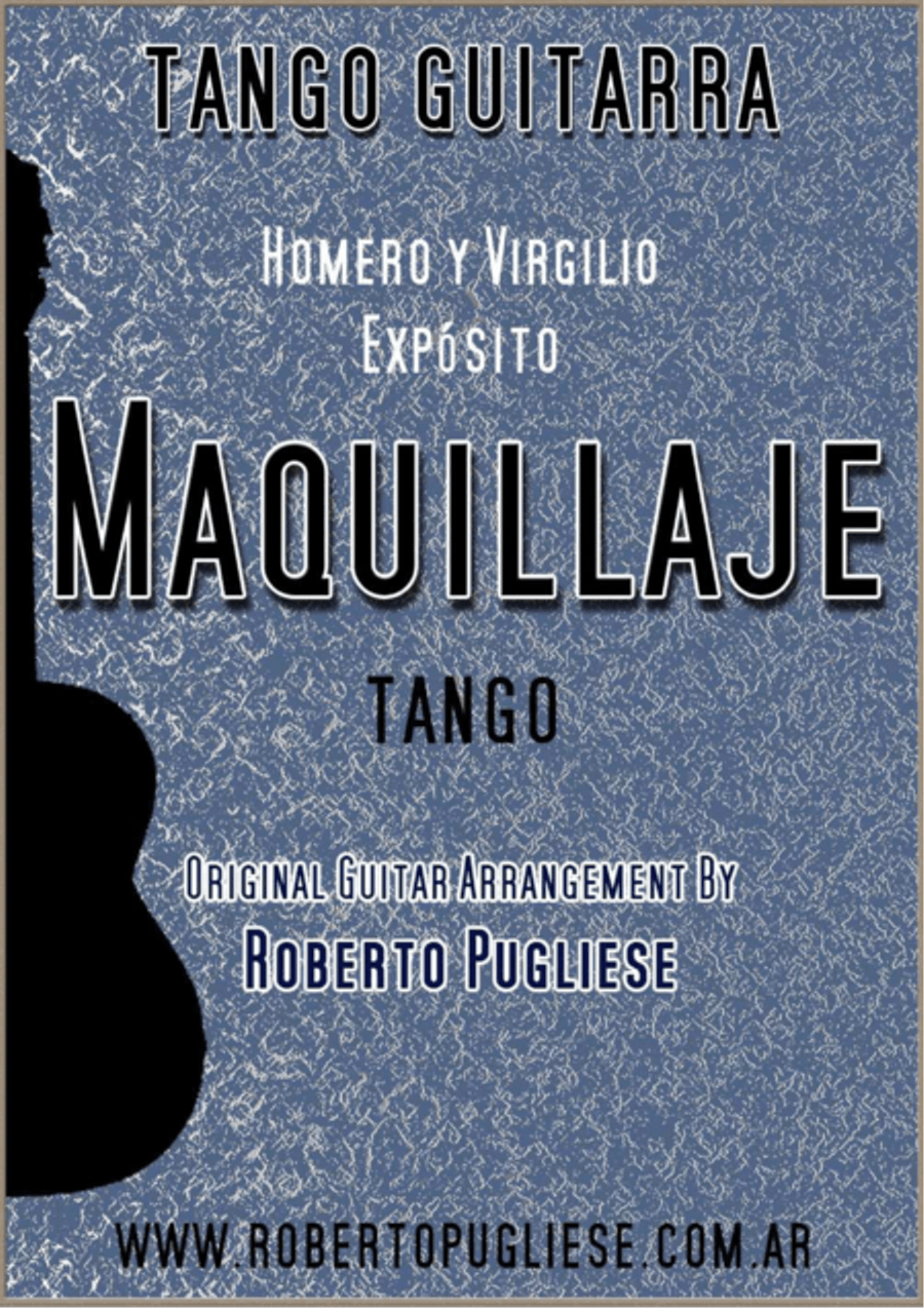 Maquillaje - Tango (Homero y Virgilio Expósito) Classical Guitar scores gallery preview page 1
