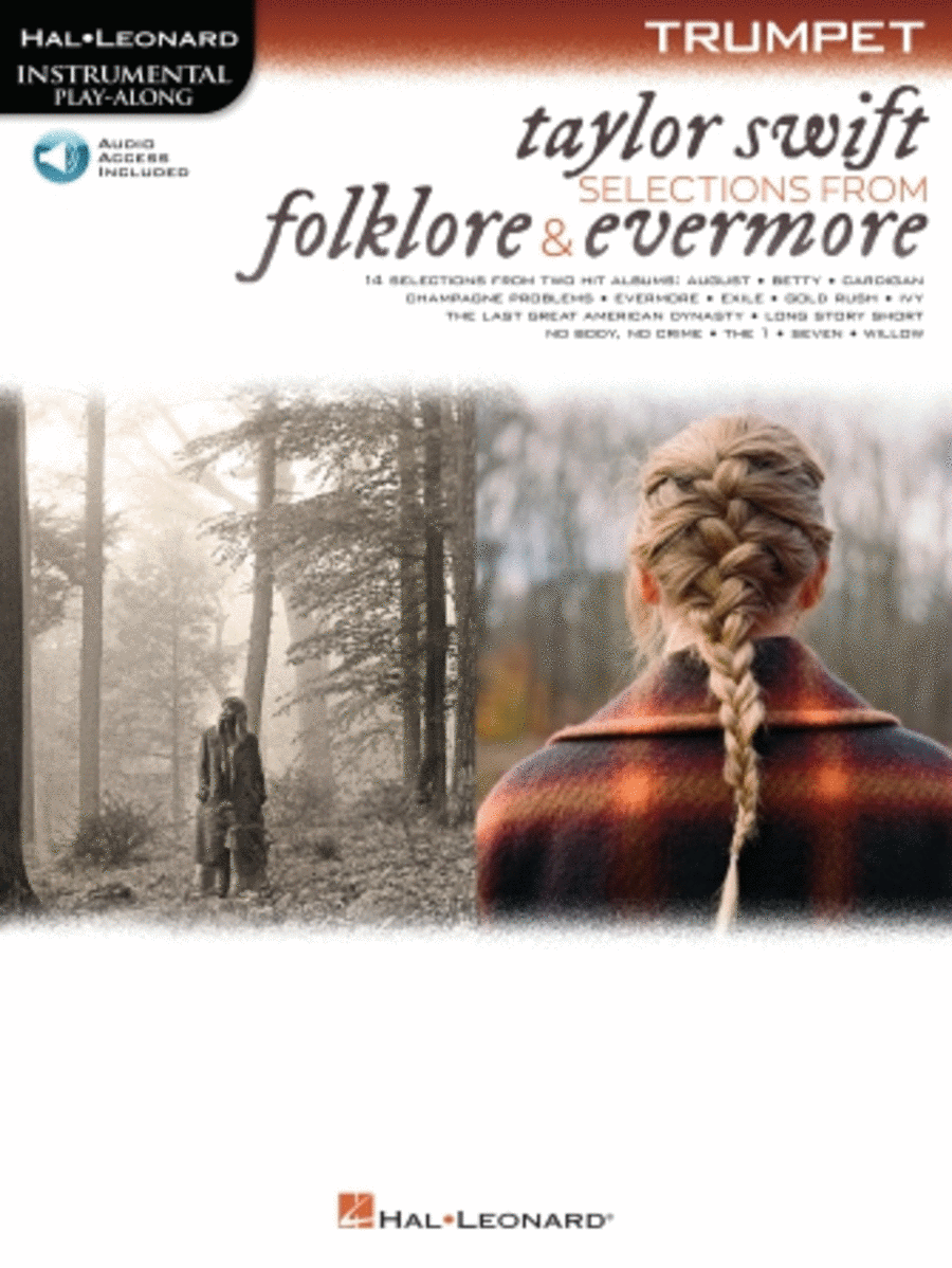Taylor Swift – Selections from Folklore & Evermore Trumpet Solo scores gallery preview page 1