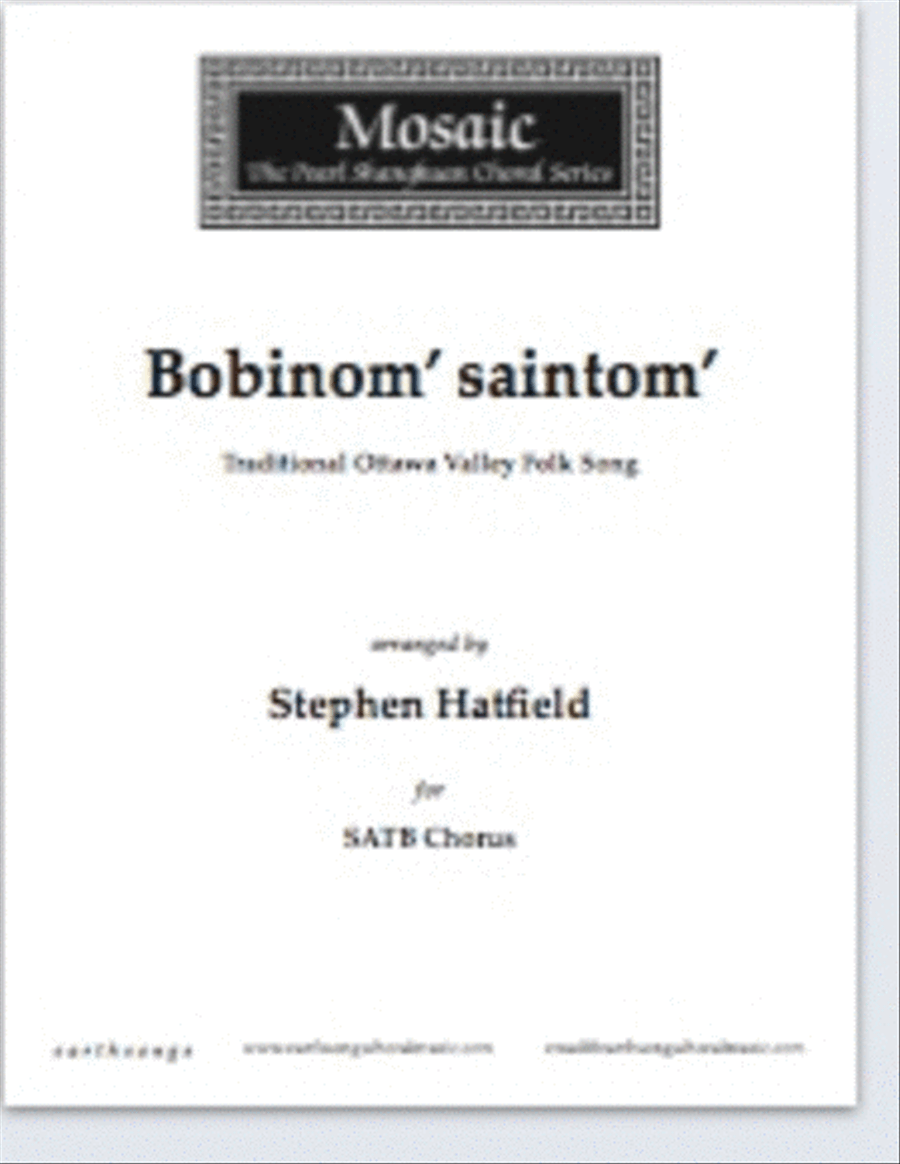 bobinom' saintom' 4-Part scores gallery preview page 1