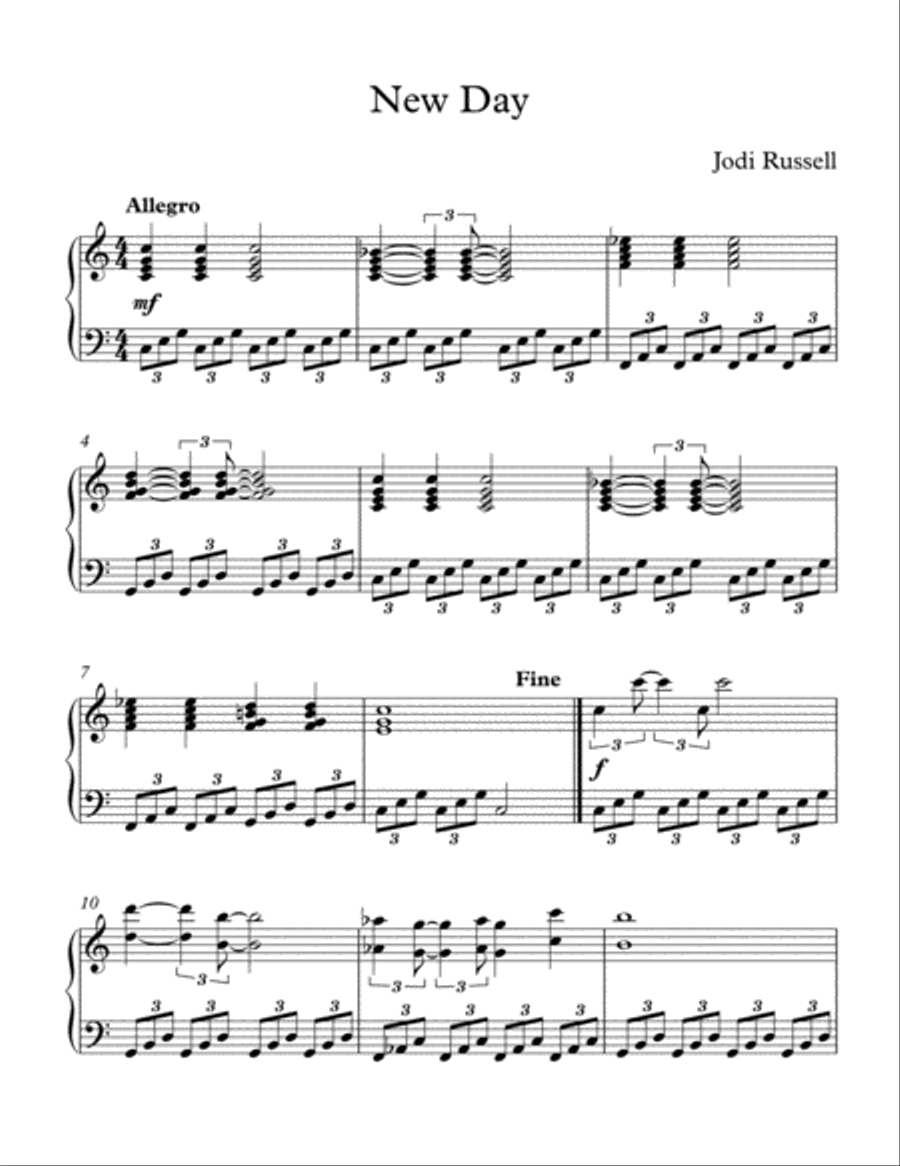 New Day Piano Method scores gallery preview page 2