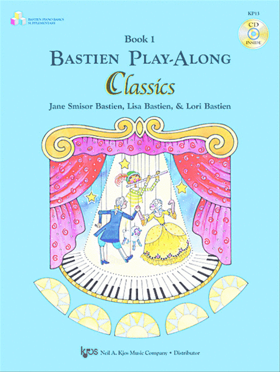 Bastien Play-Along Classics, Book 1 Piano Method scores gallery preview page 1