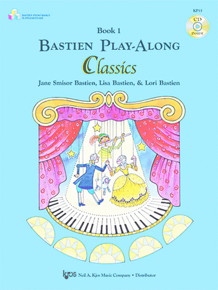 Book cover for Bastien Play-Along Classics, Book 1