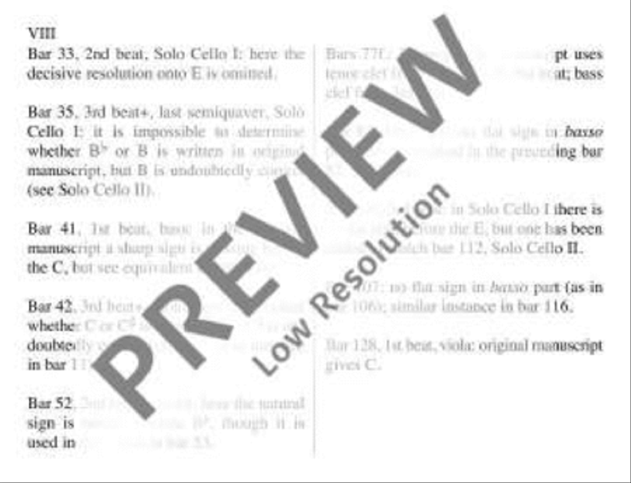 Concerto G minor String Orchestra scores gallery preview page 9