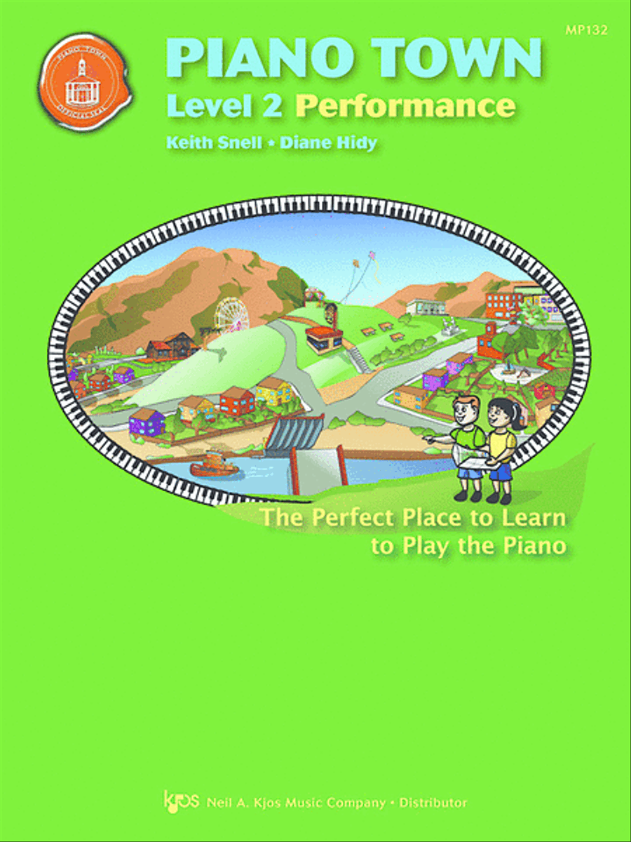 Piano Town, Performance - Level 2 by Diane Hidy Piano Method - Sheet Music