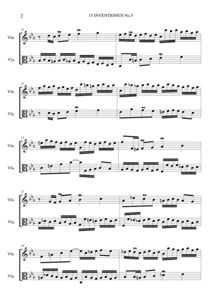 Invention No.5 BWV 776