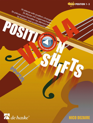 Book cover for Position Shifts: Viola - Position 1-3