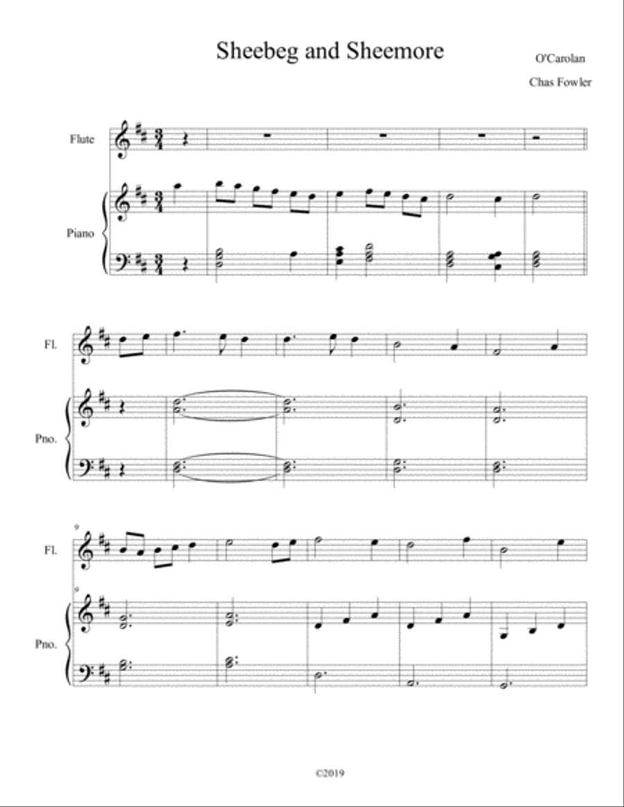 Sheebeg and Sheeemore Sheebeg and Sheeemore Small Ensemble scores gallery preview page 1