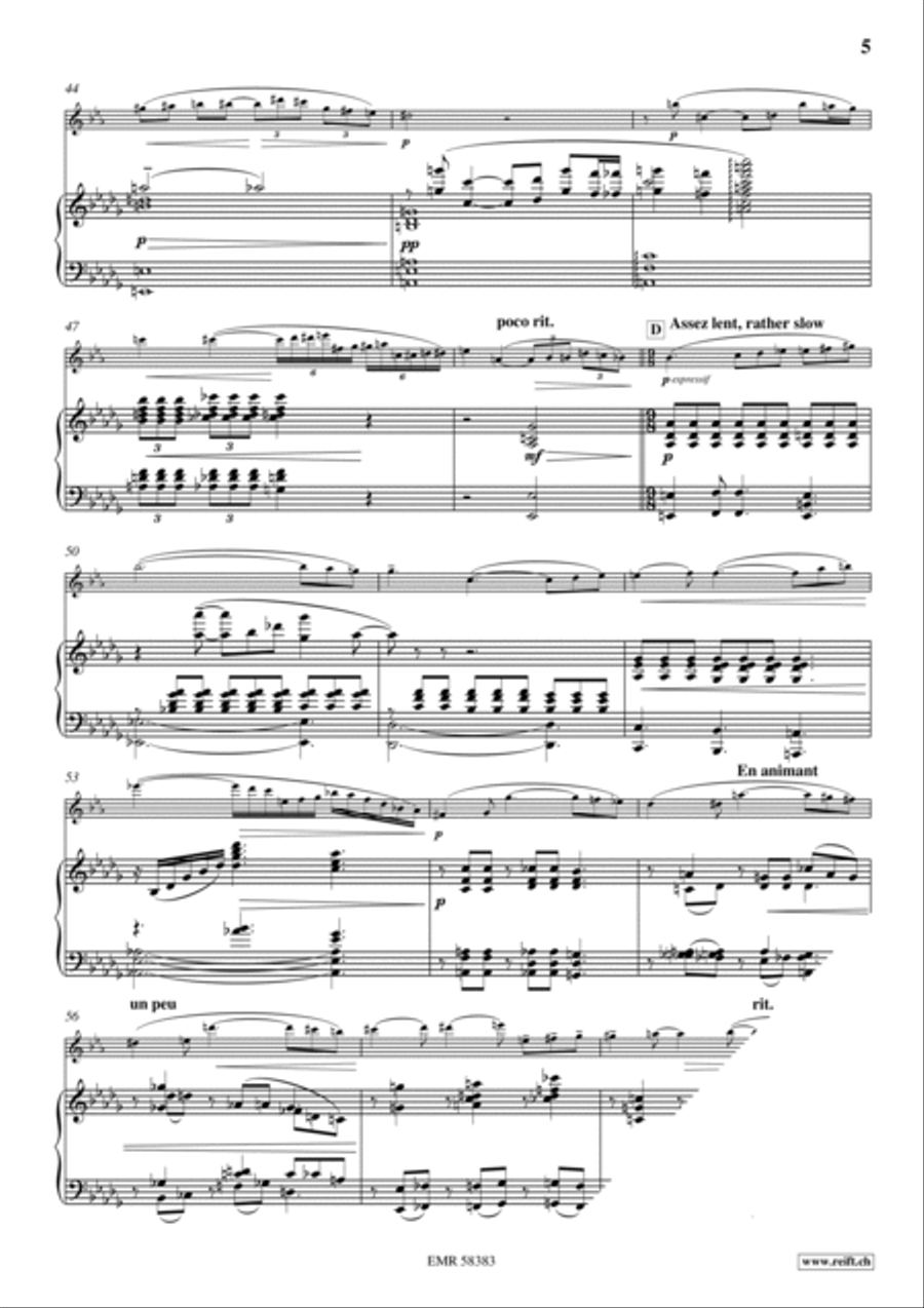 Morceau Symphonique Morceau Symphonique Clarinet Solo scores gallery preview page 6