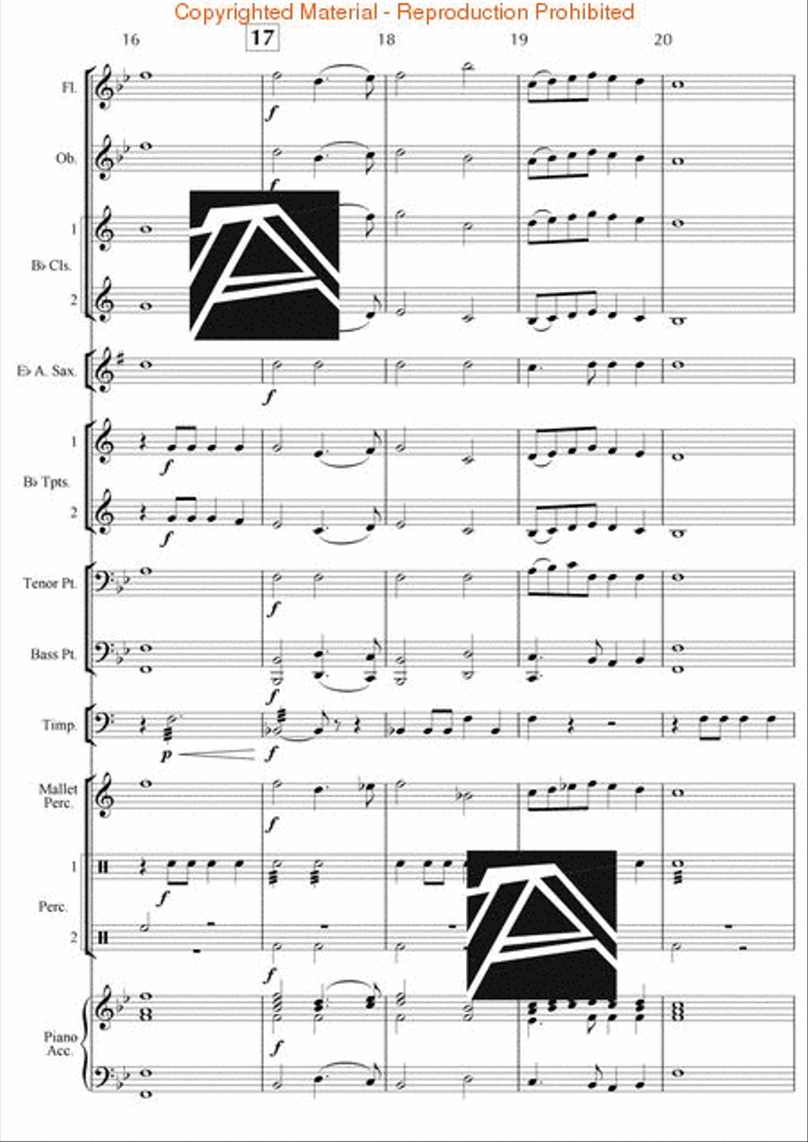 Jazz Suite No. 2 – Dance I Concert Band scores gallery preview page 5