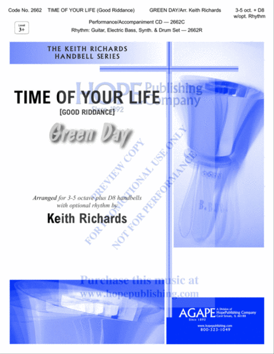 Time of Your Life (Good Riddance) 5-Octaves scores gallery preview page 2
