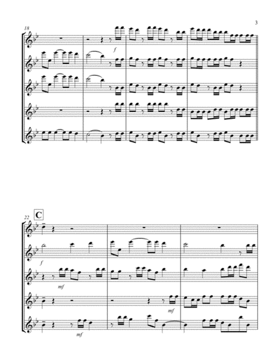Hallelujah (from "Messiah") (Bb) (Oboe Quintet)