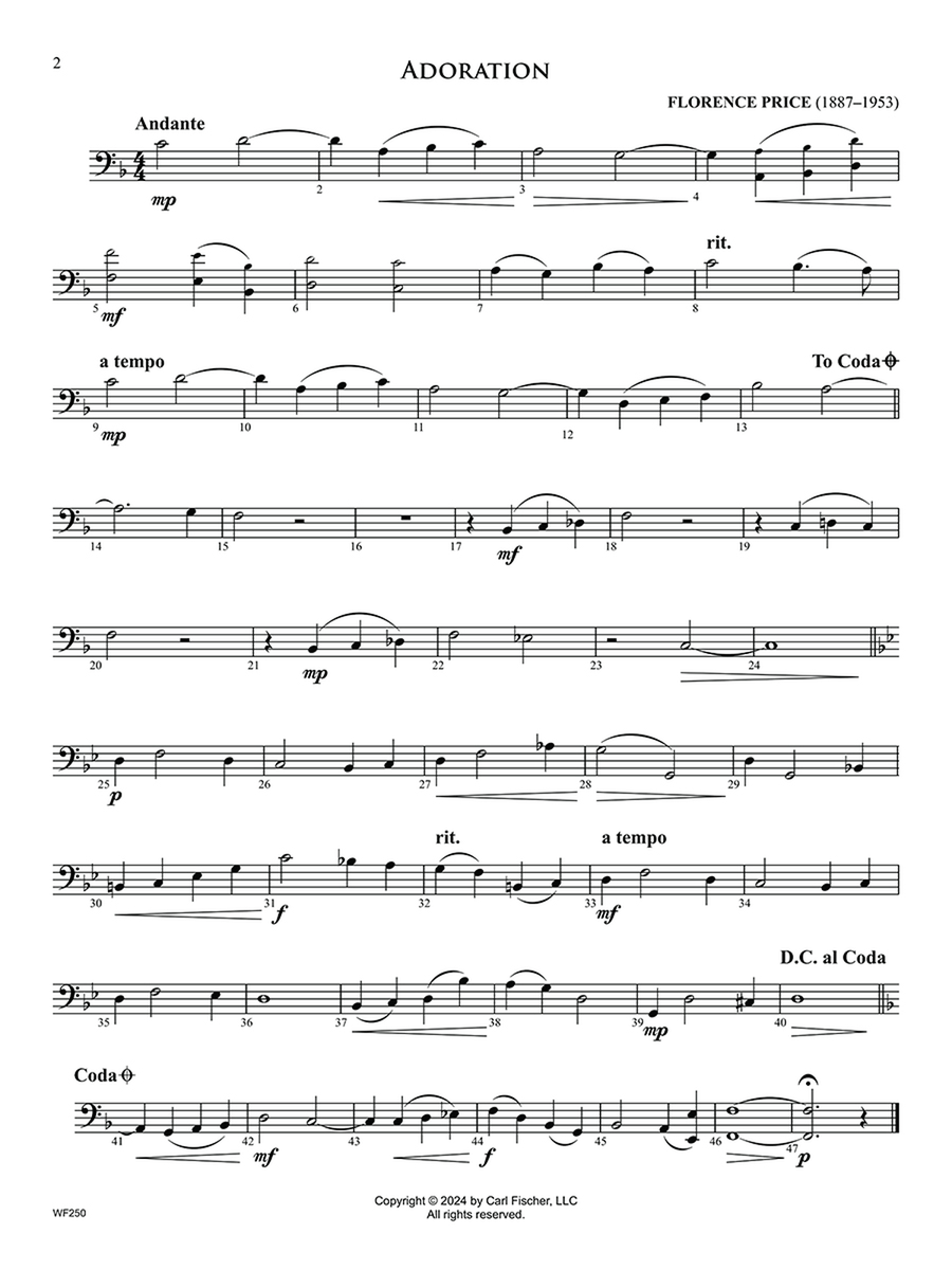 24 Classic Solos (for Winds) Bassoon scores gallery preview page 2
