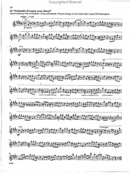 24 Progressive Studies for the Flute, Op. 33