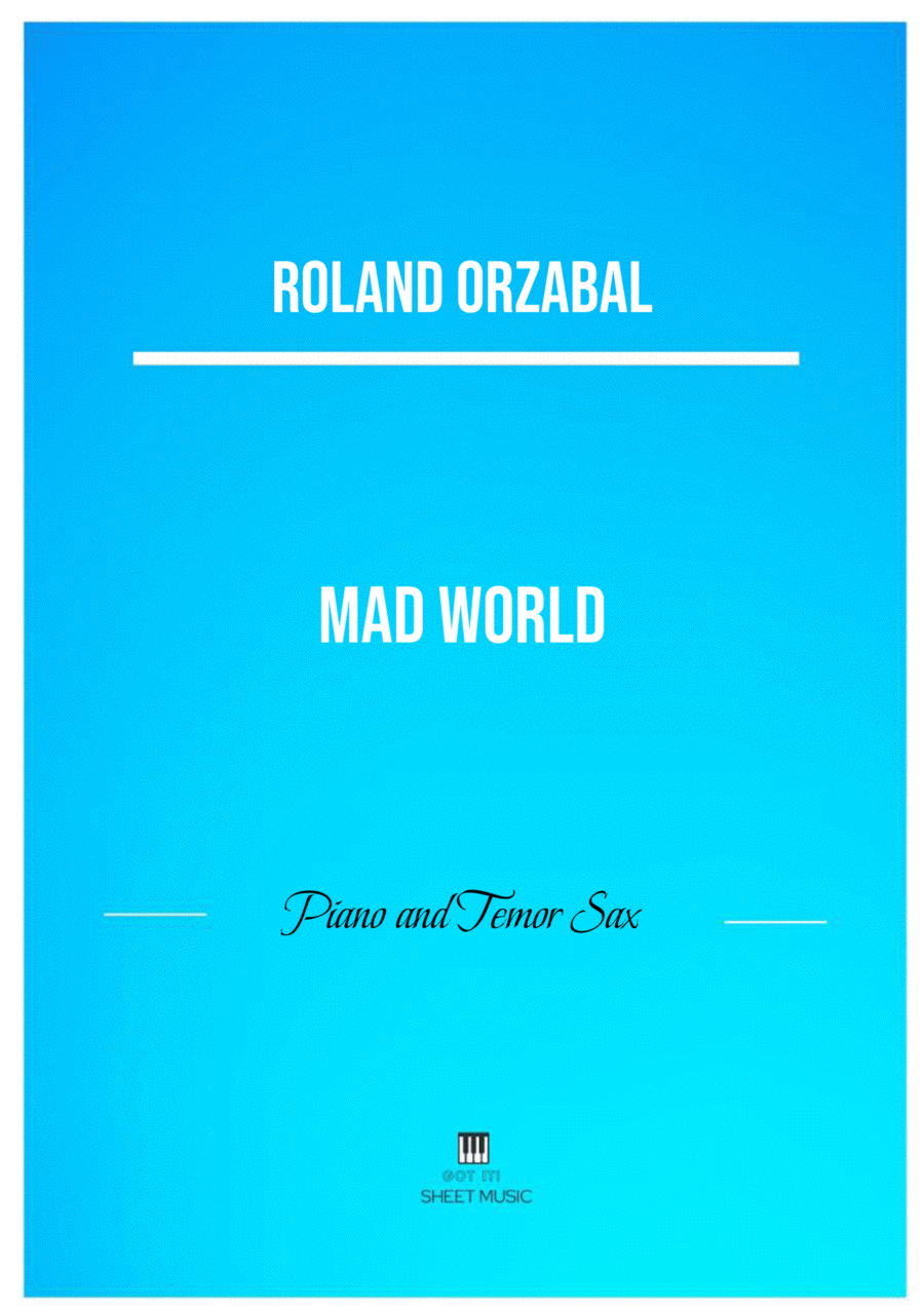 Mad World Woodwind Duet scores gallery preview page 1