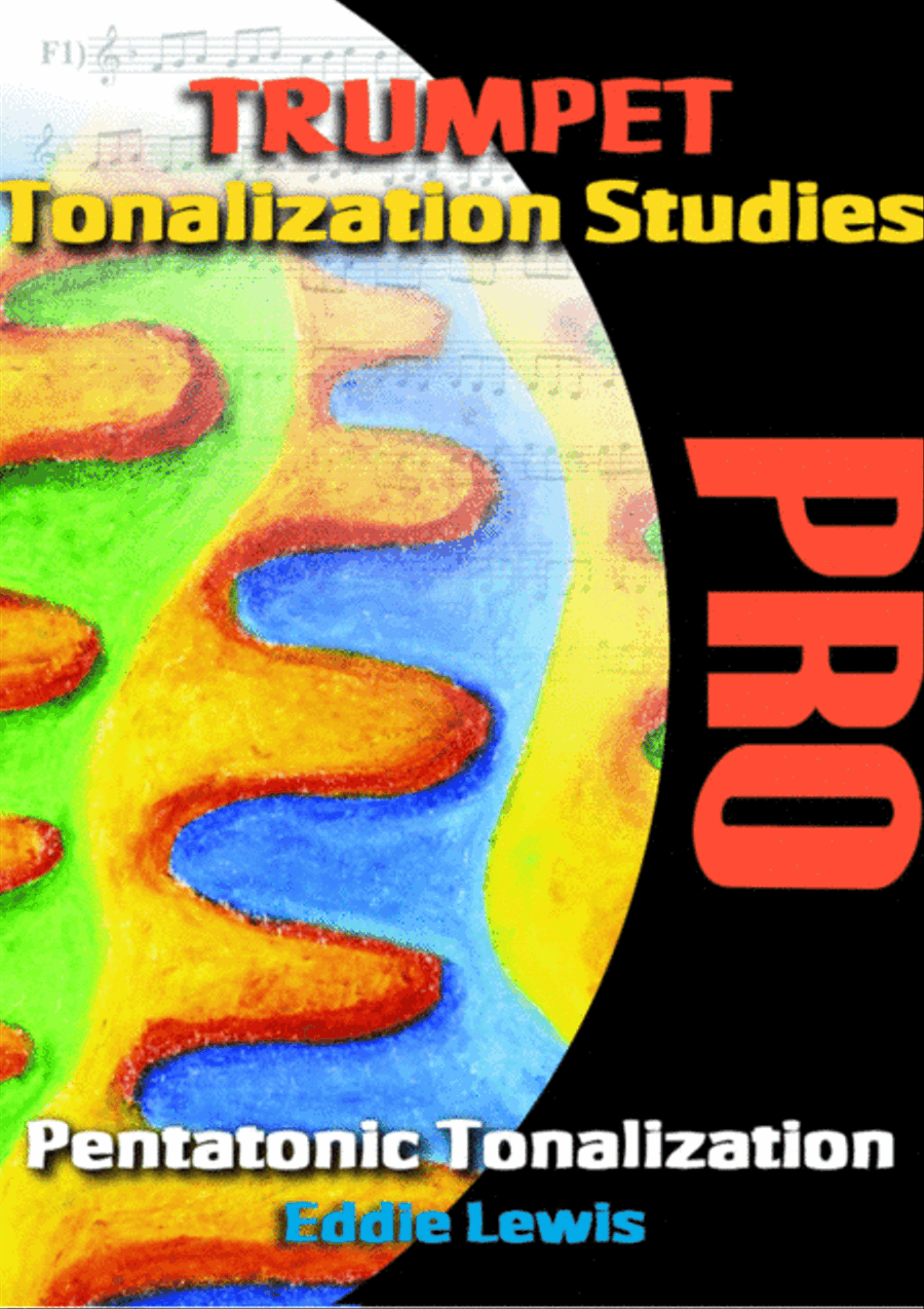 Pentatonic Tonalization Studies - Pro Level - by Eddie Lewis Trumpet Solo scores gallery preview page 1