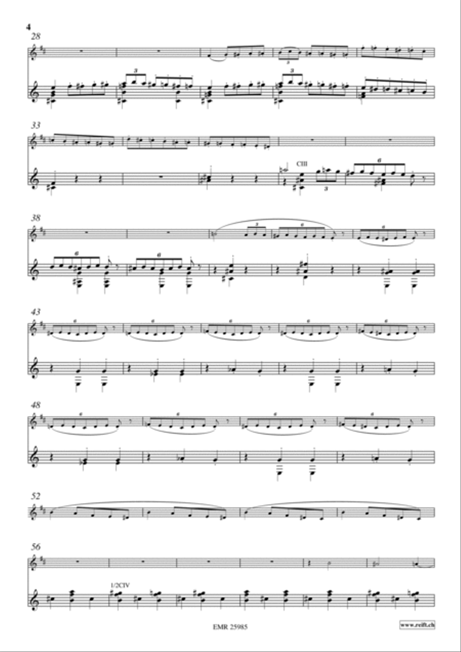 Bagatelle Sans Tonalite Trumpet scores gallery preview page 6