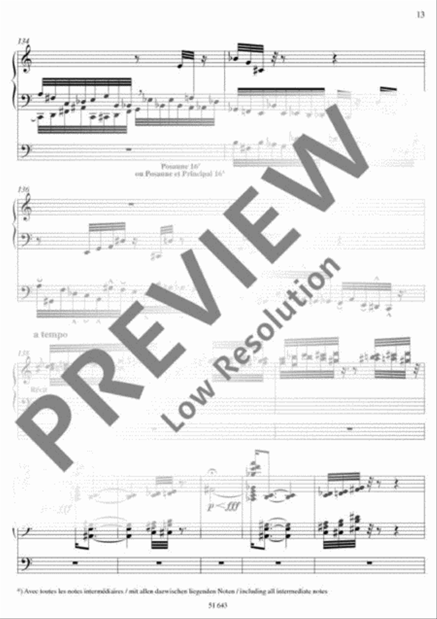 La Chapelle des Abîmes Organ scores gallery preview page 14