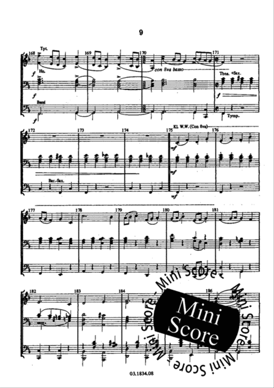 Visions for Video Visions for Video Concert Band scores gallery preview page 13