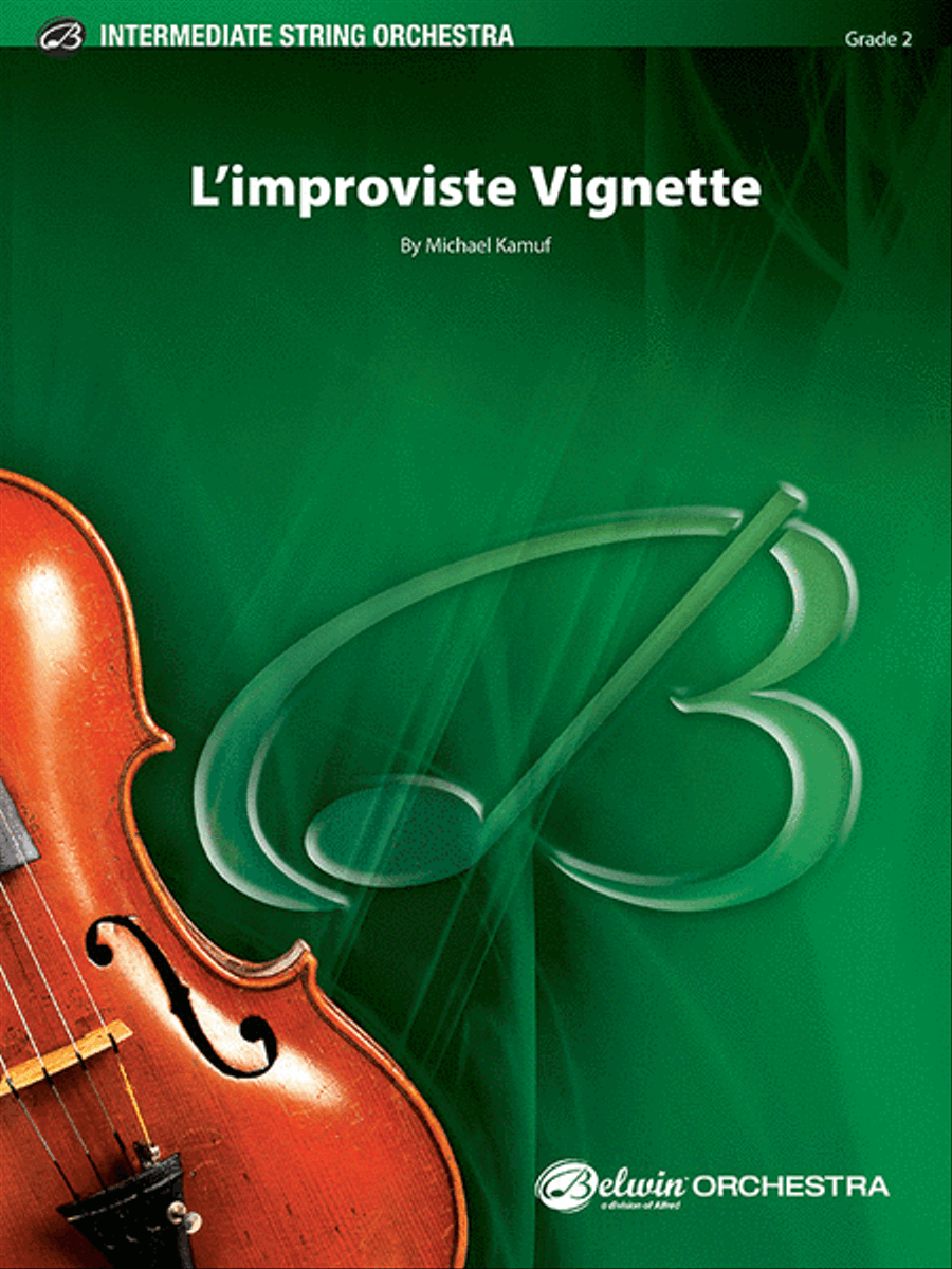 L'improviste Vignette String Orchestra scores gallery preview page 1